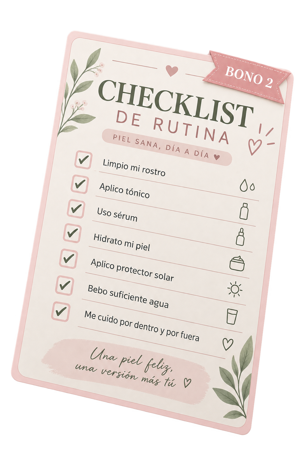Checklist de rutina